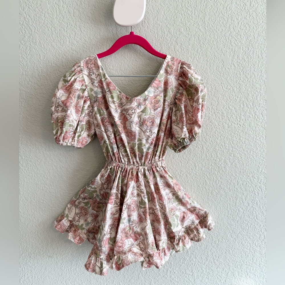 Wild Rich Kids Cotton Dress - Floral Aurora